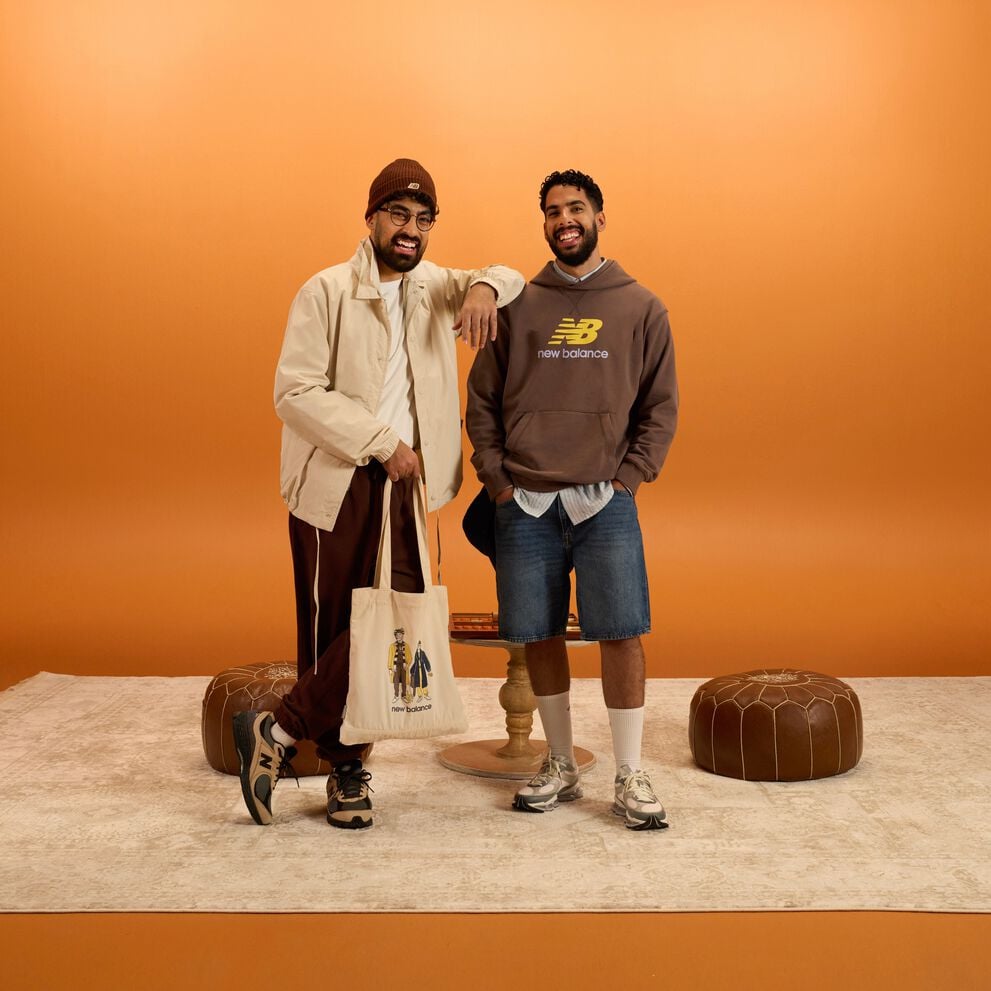 Two Friends Standing