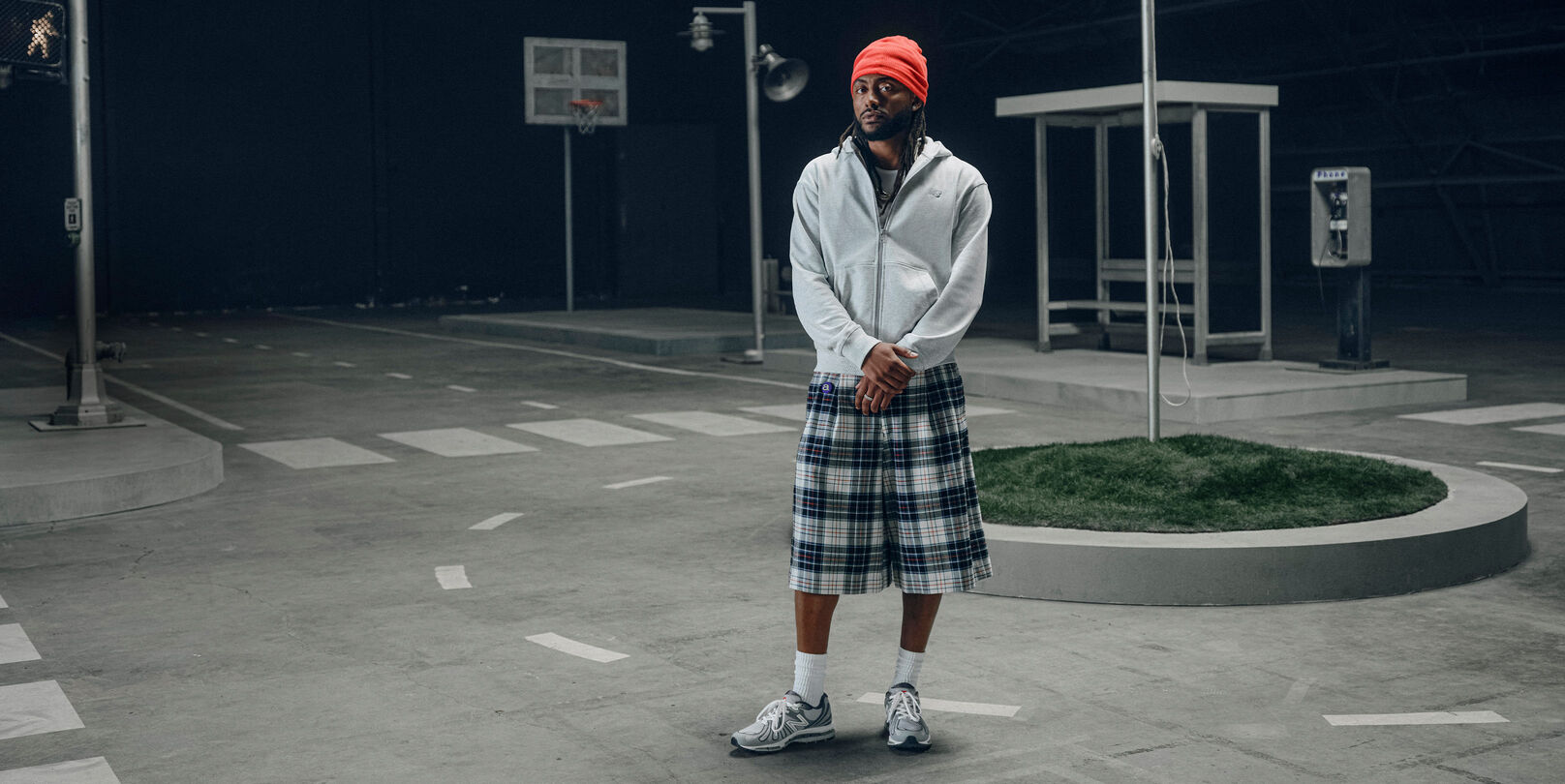 Amin&eacute; wearingABZORB 1890 for Grey Days