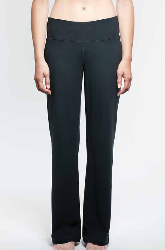 Image of woman wearing athletic bottoms
